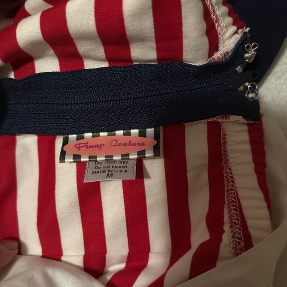 Pinup Couture 1950s Pinup Girl Fitted Wiggle Sailor Dress - vintage inspired - Picture 16 of 16